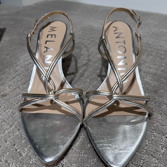 Antonia Melani Silver Heels - Picture 5 of 5